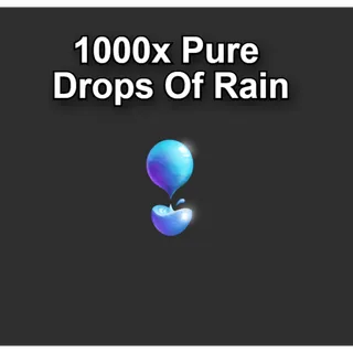 Pure Drops Of Rain 1000x Fortnite STW