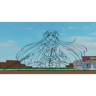 Asuna Wire Art Lumber Tycoon 2