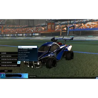 Rocket League S11 Super Sonic Legend SSL Tournament Winner Account
