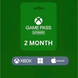 Xbox Game Pass 2 Months