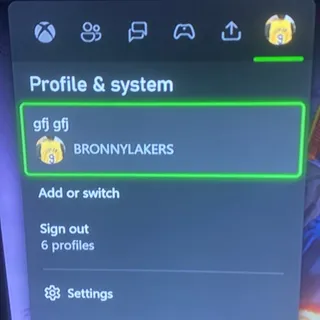 BronnyLakers xbox Gamertag