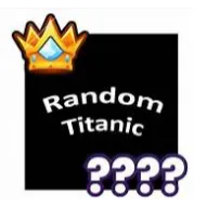 PET SIM 99 | 1x Random Titanic Cheap and fast delivery!!