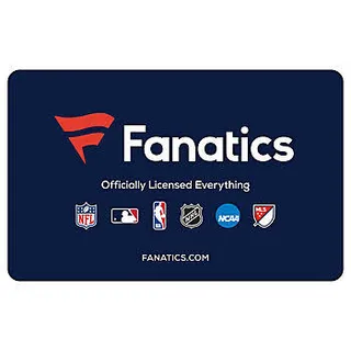$200.00 USD fanatics  gift card