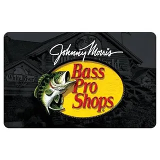 $125.00 USD Basspro shop gift card