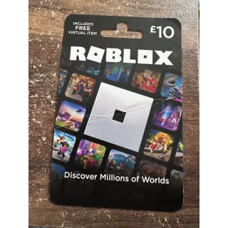 £10.00 Roblox