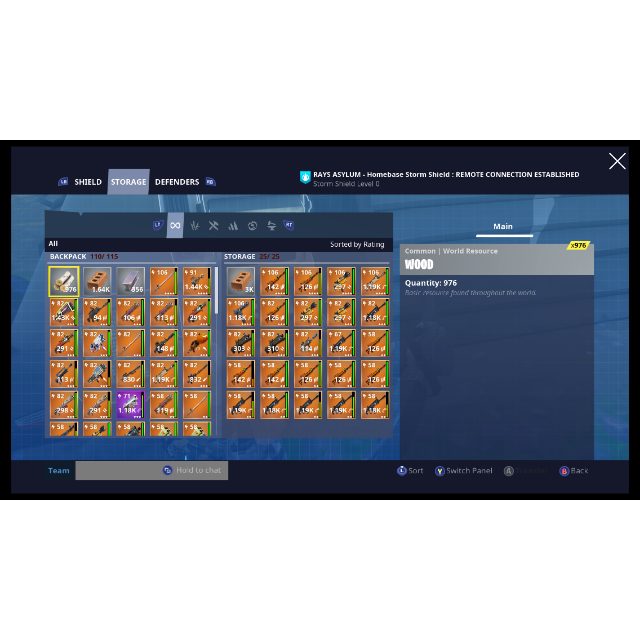 bundle fortnite pve inventory - relay survivor fortnite