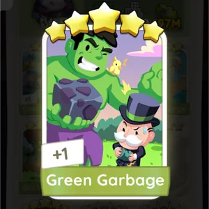 green garbage