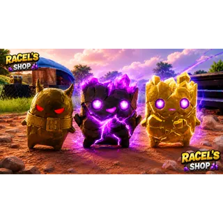 Gold Demon Sprite & Normal + Gold Zero Point Sprite | Fortnite