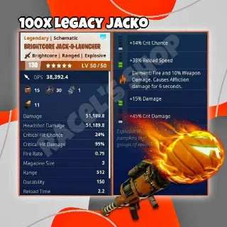 100x Legacy Jacko's