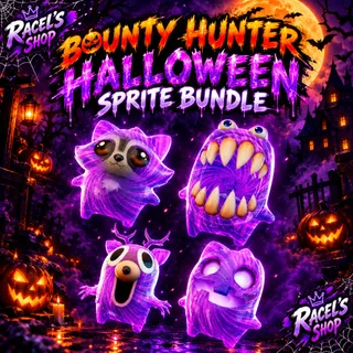 🎃 Bounty Hunter Halloween Sprite Bundle 🎃