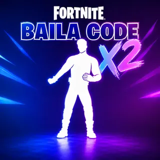 2x Exclusive Baila Emote Codes | Fortnite