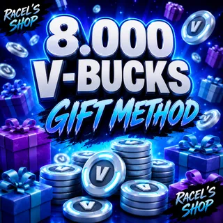 8.000 V-Bucks Gift Method | Fortnite