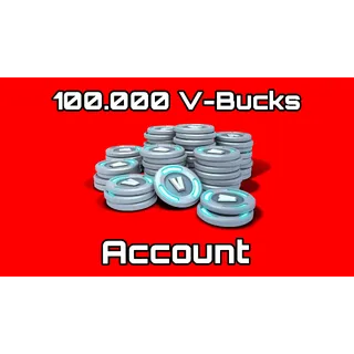 Fortnite 100K V-Bucks Account