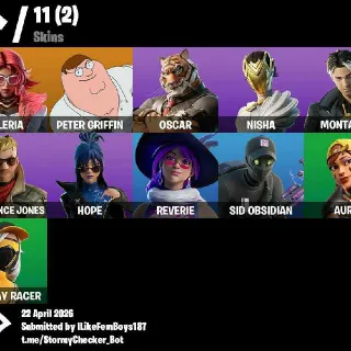 Fortnite Account STW Pl 117