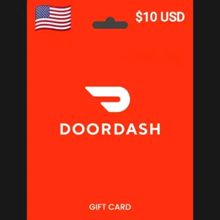 DoorDash $10 USD