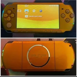 Gold PSP 3000 Console (with 64gb of games!)