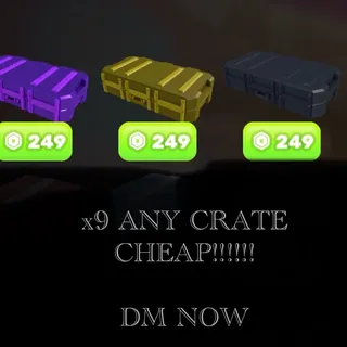 RIVALS : CRATE SKIN x9