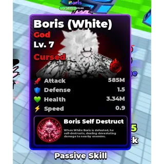LVL 7 - CURSED,CURSED BORIS | BORUS