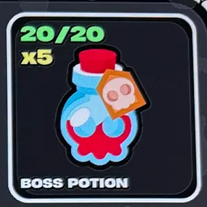 20 x5 Boss Potions