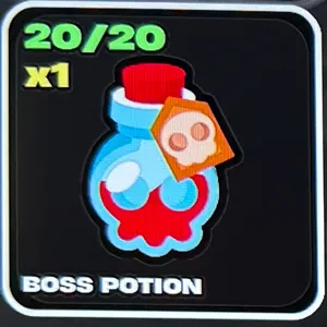 20 Boss potions