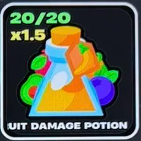 20 1.5x Fruit Damage pot