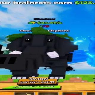 STRAWBERRY ELEPHANT KICK A LUCKY BLOCKS