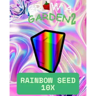 RAINBOW SEED 10X / GROW A GARDEN 2