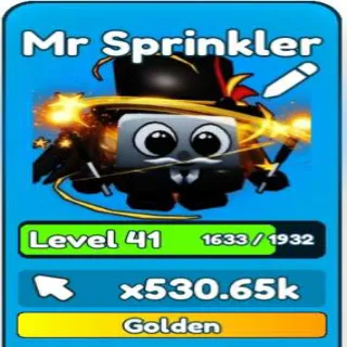 GOLDEN MR SPRINKLER / TAP SIMULATOR
