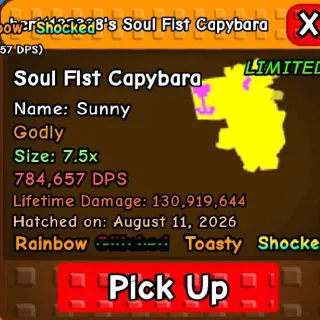 SOUL FIST CAPYBARA / CAPYBARA VS PLANTS