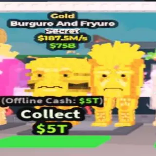 GOLD BURGURO AND FRYURO 187.5M/S