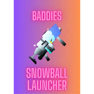 Snowball Launcher-baddies