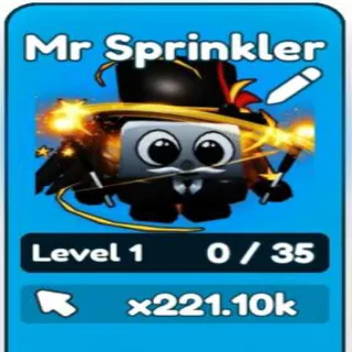 MR SPRINKLER / TAP SIMULATOR