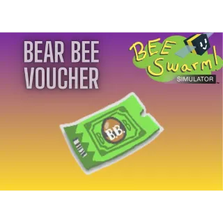 Bear Bee Voucher / Bee Swarm Simulator