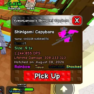 SHINIGAMI CAPYBARA 9.1X / CAPYBARA VS PLANTS