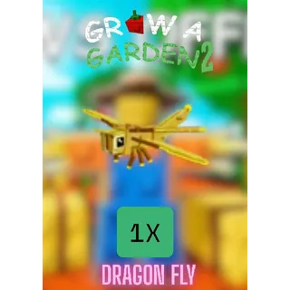 GOLDEN DRAGON FLY / GROW A GARDEN 2