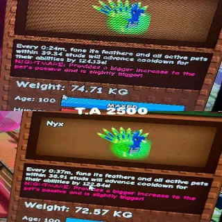 NIGHTMARE TITANIC PEACOCK