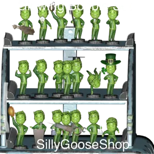Glowing Bobble Head Set