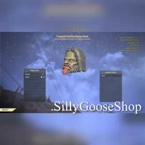 Glow Bigfoot Mask