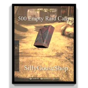 Empty Raid Cans