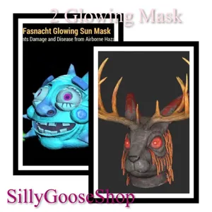 Fasnacht Glowing Mask