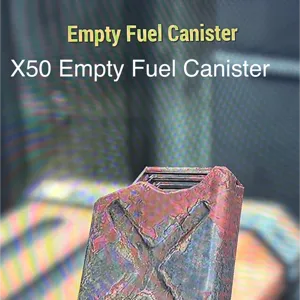 Empty Fuel Canister