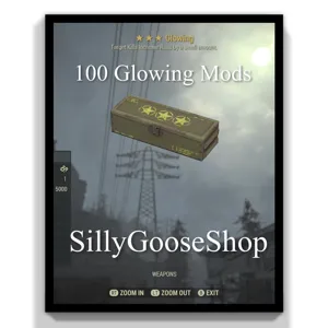 100 Glowing Mods