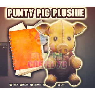 Punty Pig Plushie Plan