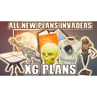 All 6 New Plans Invaders
