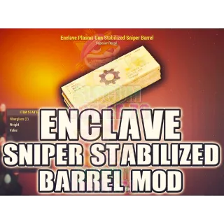 Enclave Stabilized Sniper Mod