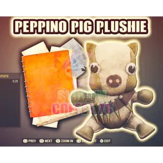 Peppino Pig Plushie Plan