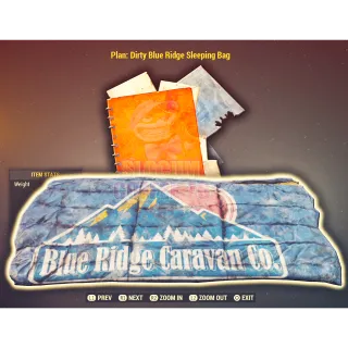 Dirty Blue Ridge Sleeping Bag Plan