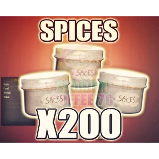 Spices x200