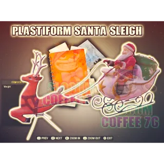 Plastiform Santa Sleigh Plan