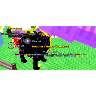 Raise Animals Headless Horse 15 Mutation 500kg